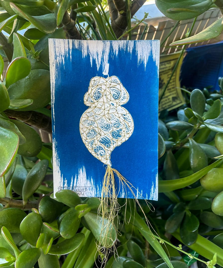 Azul Cobalto – Releitura Filigrana – Patrícia Sá Carneiro